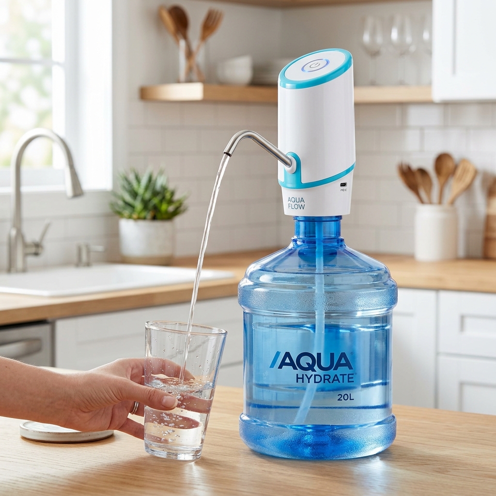 AquaFlow™ Wireless Water Dispenser Pump